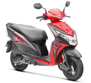 The newly launched Honda Dio 125cc BS6 scooter in India, highlighting its stylish look and advanced technology.