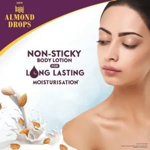 Silky Soft Skin Without Grease Using BAJAJ Almond Drops