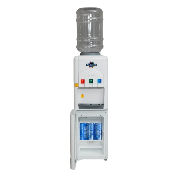 Rockwell Water Dispenser with Refrigerator, Hot, Cold & Normal