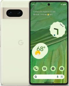 Google Pixel 7 Lemongrass 50MP, 12MP Dual Rear Camera 10.8MP Front Camera Smartphone