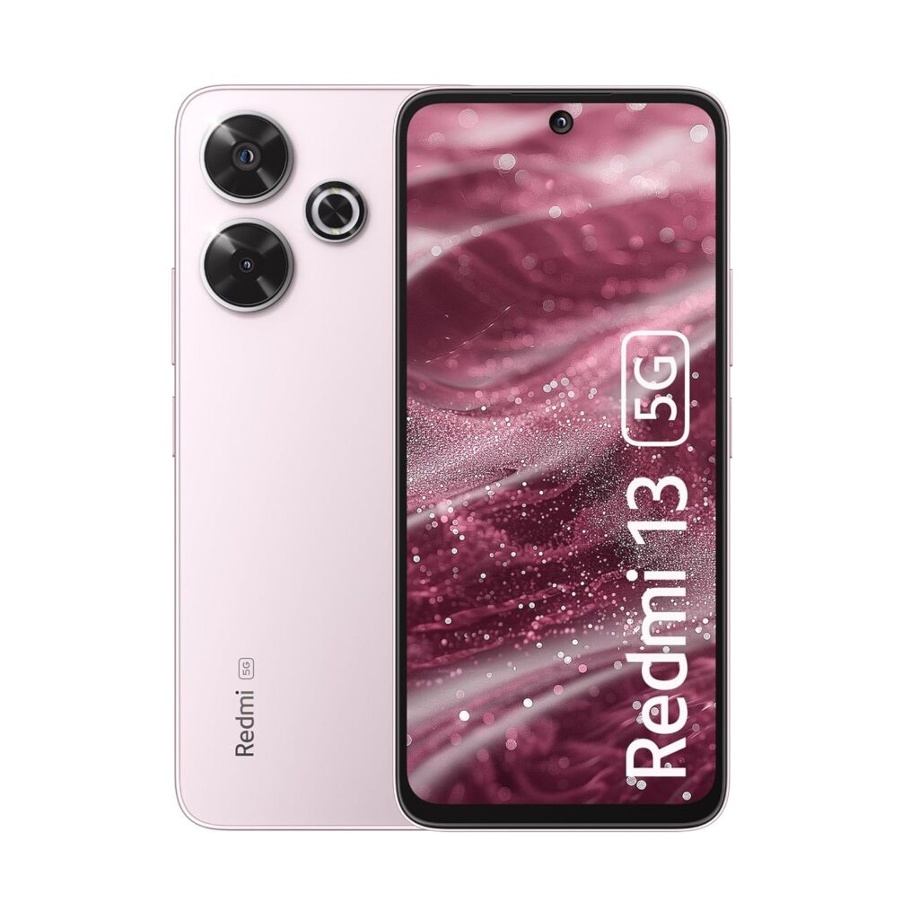 REDMI 13 5G Orchid Pink, 8GB RAM, 128GB Storage 108MP, 2MP Dual Rear Camera 13MP Front Camera Smartphone Under Rs 15,000