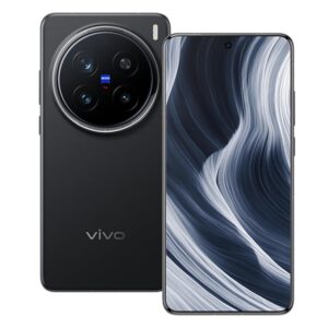 Vivo X200 Pro 5G mobile phone in cosmos black, featuring a 200MP triple rear camera setup, 32MP front camera, 512GB ROM, 16GB RAM and 6,000 mAh battery.