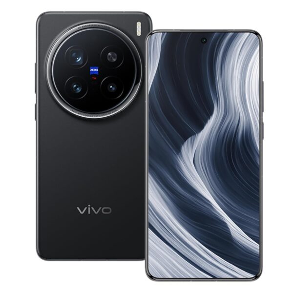 Vivo X200 Pro 5G mobile phone in cosmos black, featuring a 200MP triple rear camera setup, 32MP front camera, 512GB ROM, 16GB RAM and 6,000 mAh battery.