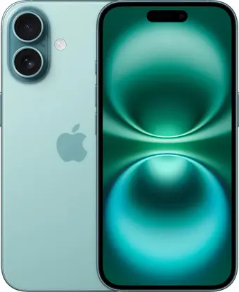 Upgrade your photography skills with the Apple iPhone 16 Teal Take remarkable vlogs and selfies 48MP dual rear cameras, under Rs 80,000.