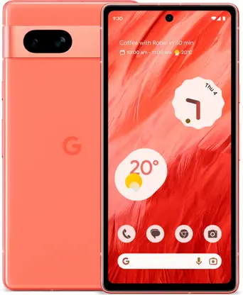 Google Pixel 7a Coral 8GB RAM, 128GB Storage 64MP, 13MP Dual Rear Camera 13MP Front Camera Smartphone Under Rs 30,000