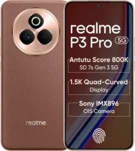 Unlock your creative potential with the Realme P3 Pro 5G! Featuring a 50MP rear camera, under Rs 25,000.
