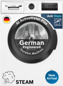 Discover the Benefits of the BOSCH 10 kg Fully Automatic Front Load Washing Machine for Your Home