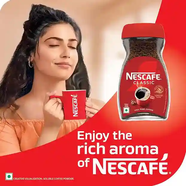 Pure Coffee Joy: NESCAFE Classic Instant Blend