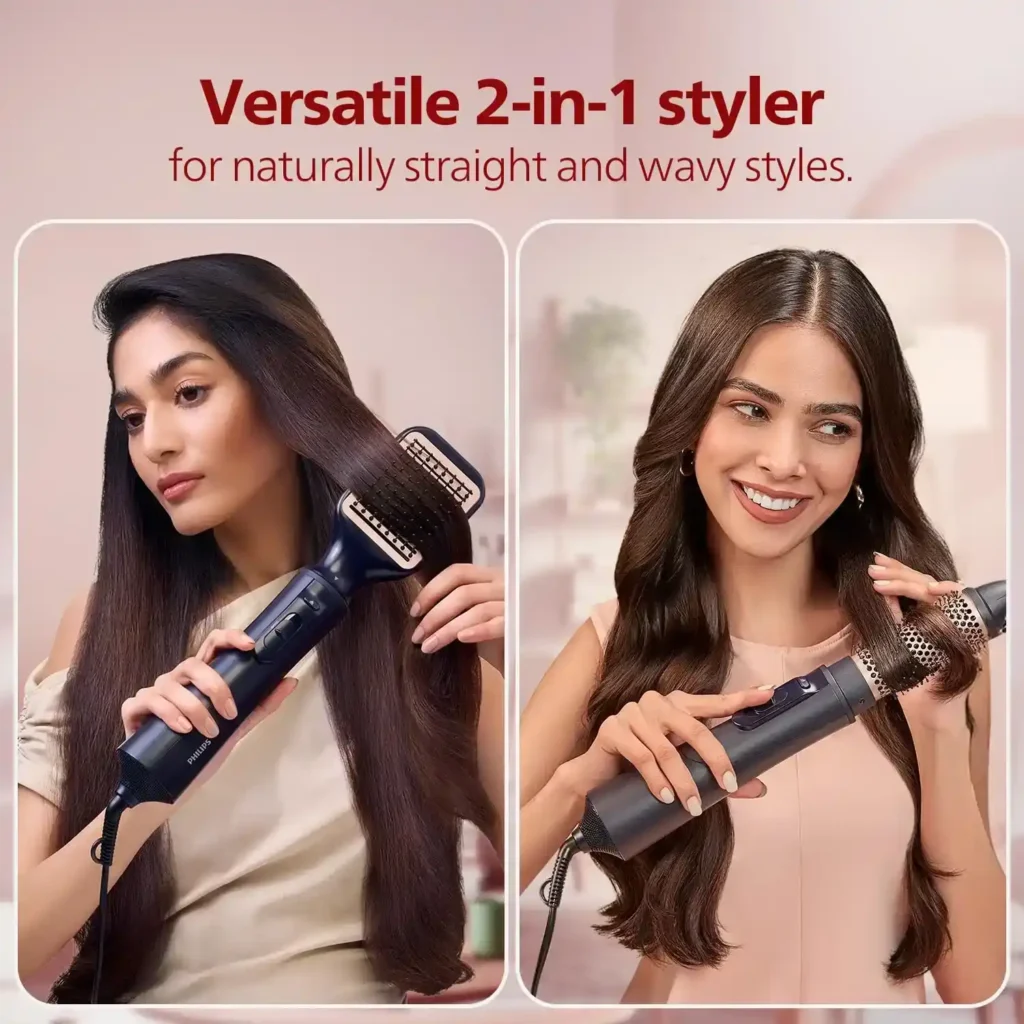 Seamless Styling: Straighten and Air-Dry with Philips